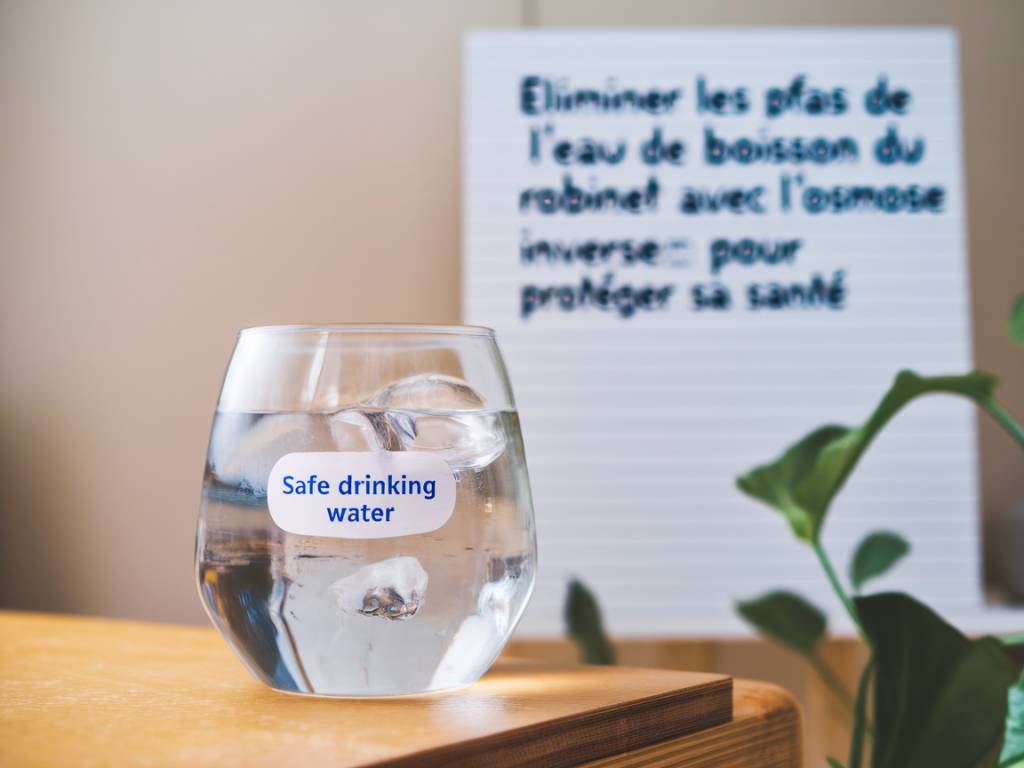 Eliminer les PFAS de l'eau de boisson du robinet avec l’osmose inverse pour protéger sa santé