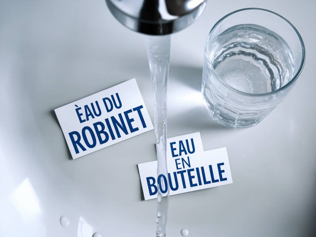 Les différences entre l'eau en bouteille et l'eau du robinet : avantages et inconvénients pour la santé