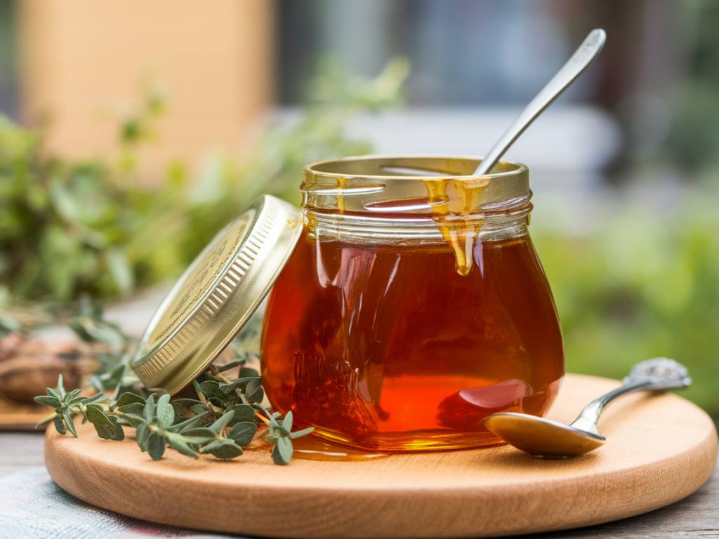 Les bienfaits du miel de thym et ses propriétés uniques pour la santé et le bien-être